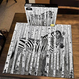 Puzzle della foresta zebrata 1000 pezzi