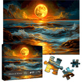 Mond & Wellen Puzzle 1000 Teile