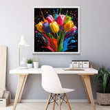 Tulipani vibranti puzzle puzzle 1000 pezzi