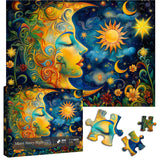 Moon Starry Night Jigsaw Puzzle 1000 Pieces
