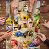 Puzzle Fiesta del Gato 1000 Piezas