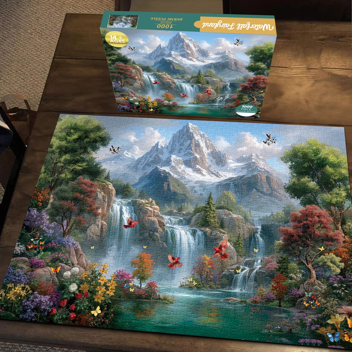Puzzle de 1000 pièces du Pays des Fées des Cascades