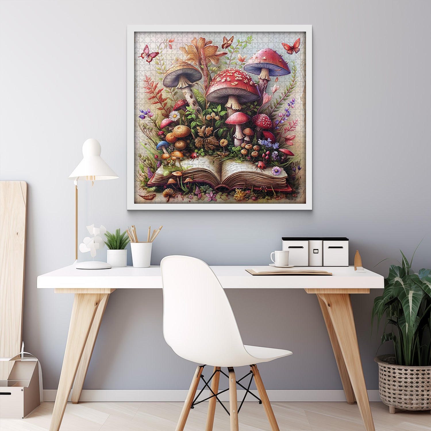 Mushroom Book Jigsaw Puzzle 1000 Pieces