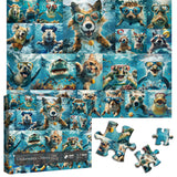 Puzzle de puzzle des bestioles sous-marines 1000 pièces