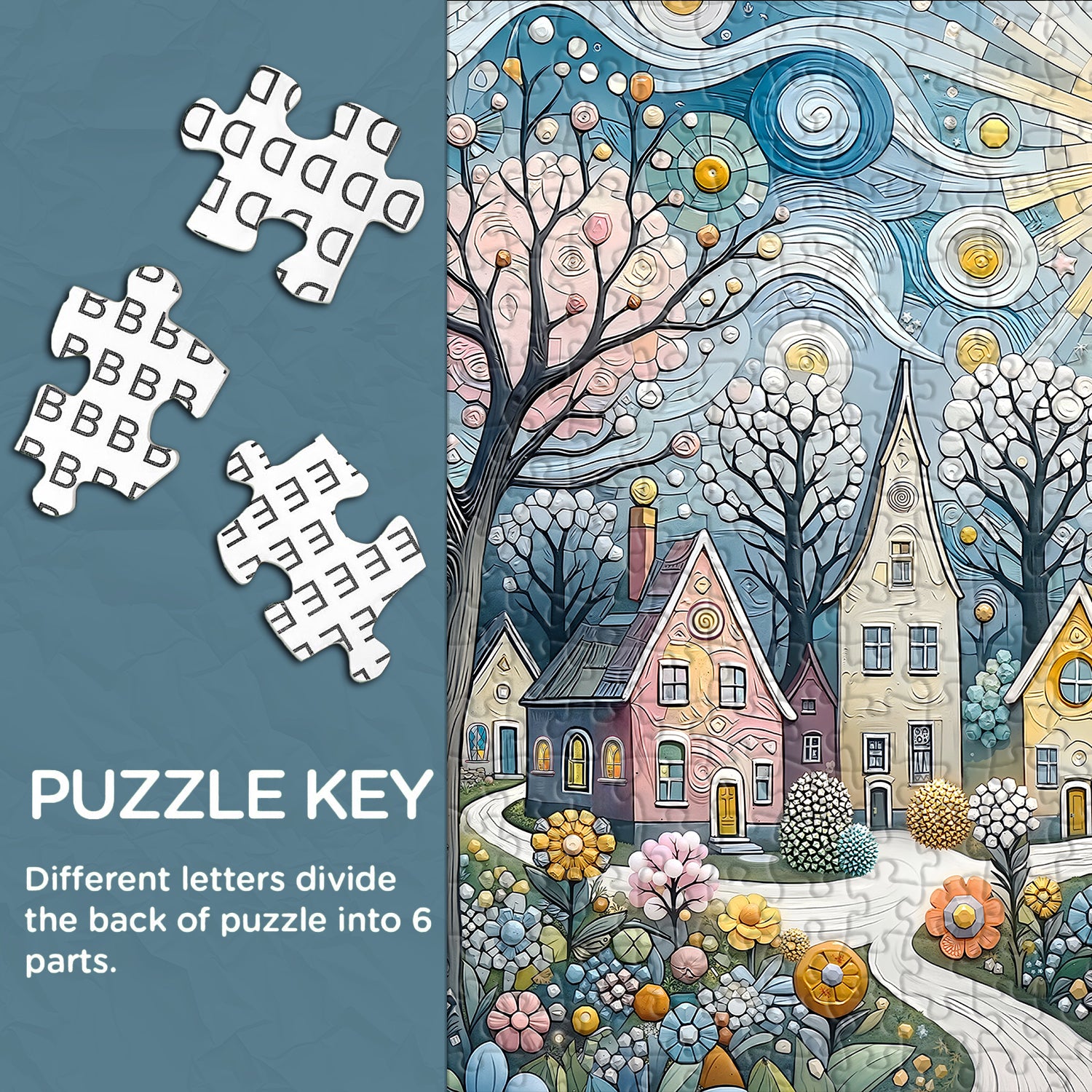 Frühlingsschwung Puzzle 1000 Stücke