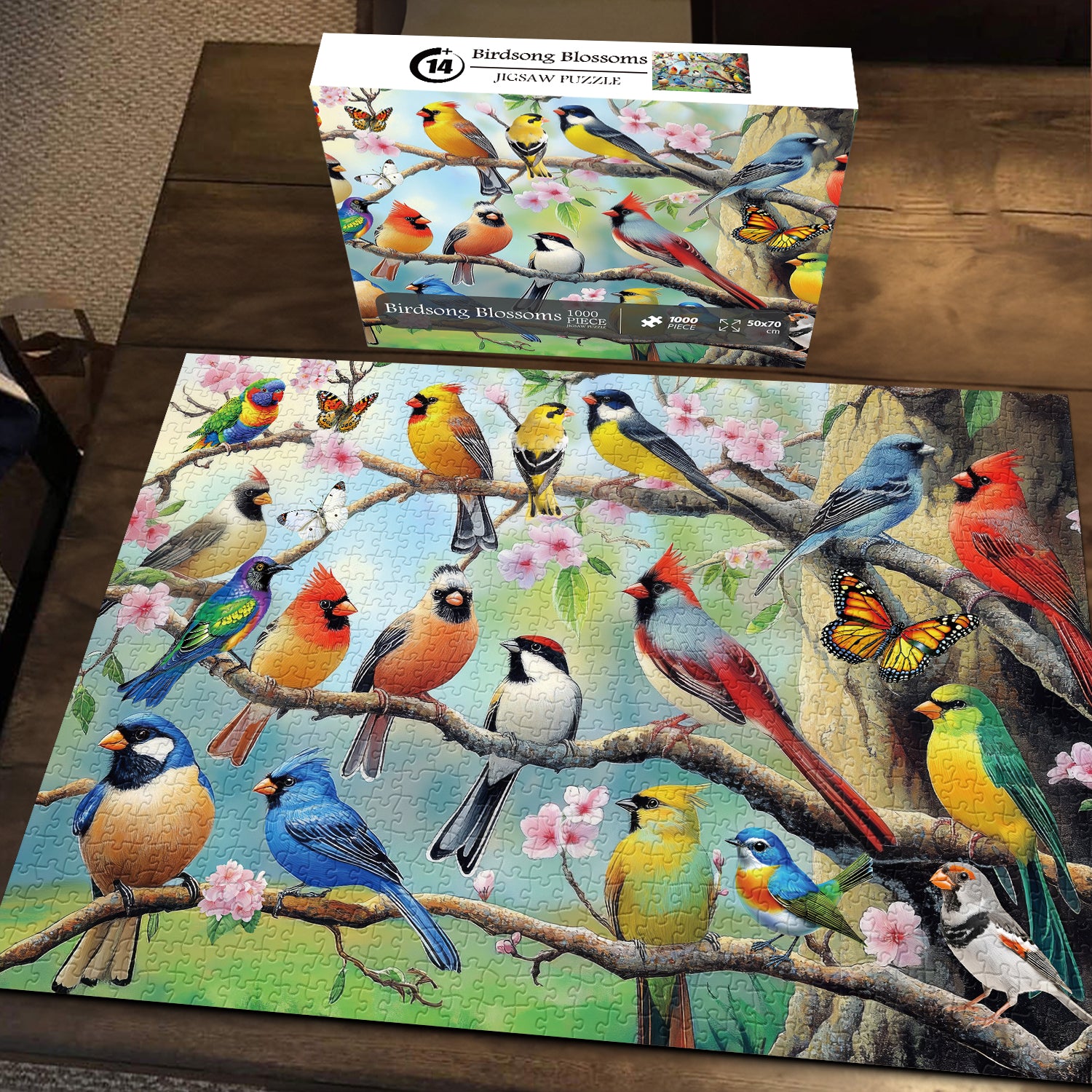 Birdsong Blossoms Puzzles de puzzle 1000 pièces