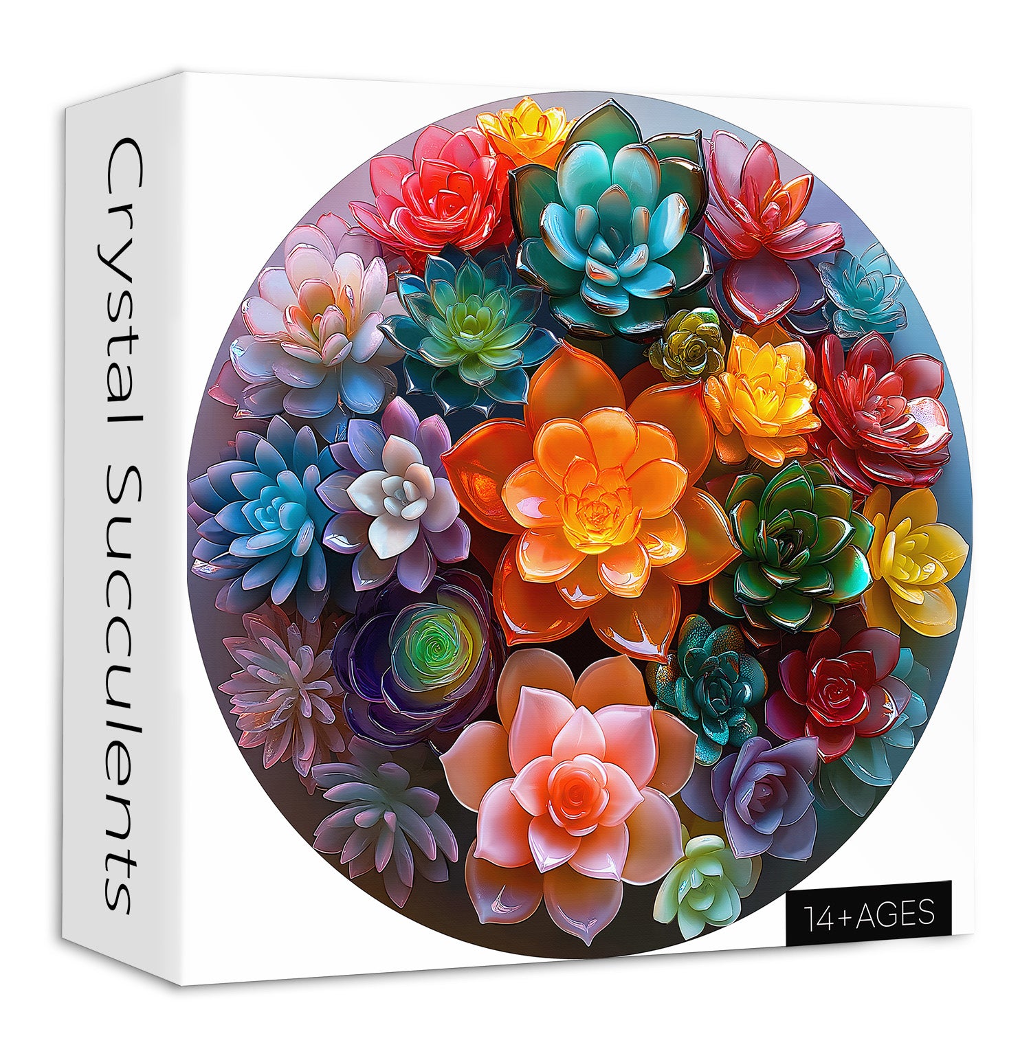 Kristallucculents Puzzle 1000 Stücke