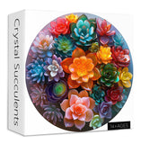 Kristallucculents Puzzle 1000 Stücke