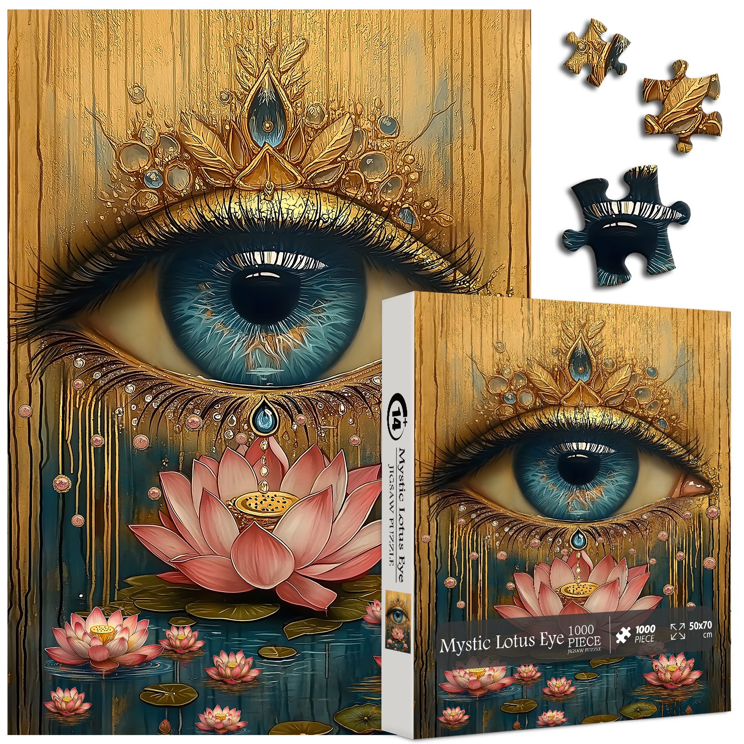 Mystic Lotus Eye Upzwew Pozzle 1000 pezzi