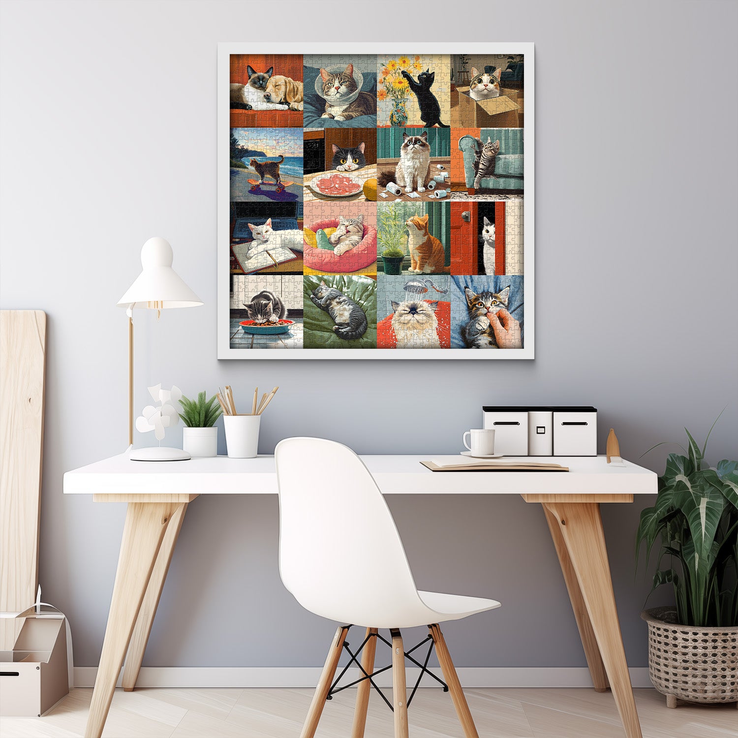 Cat's Daily Life Puzzle 1000 pièces 1000 pièces