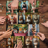 Les toilettes Times Puzzle Puzzles 1000 pièces
