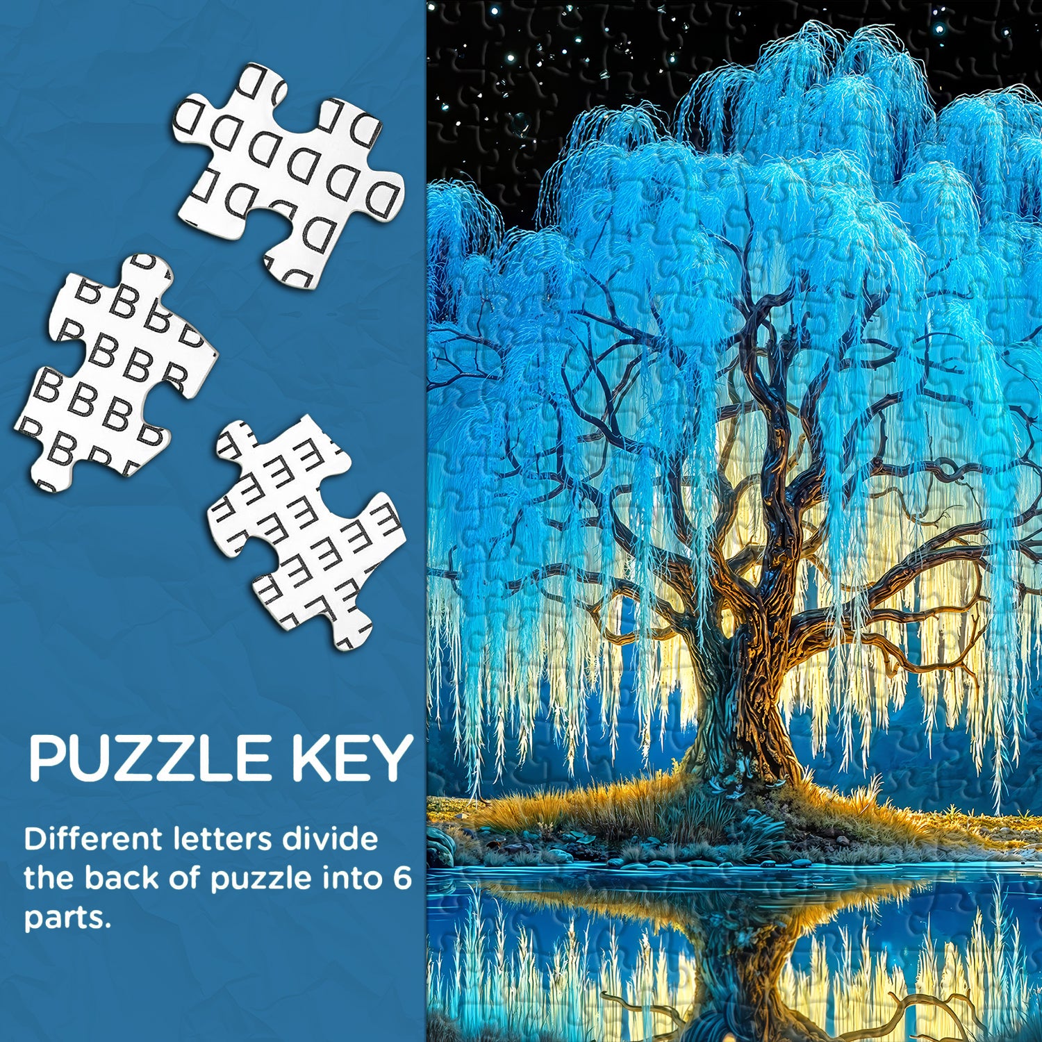 Magic Starlight Tree Puzzle 1000 Stück
