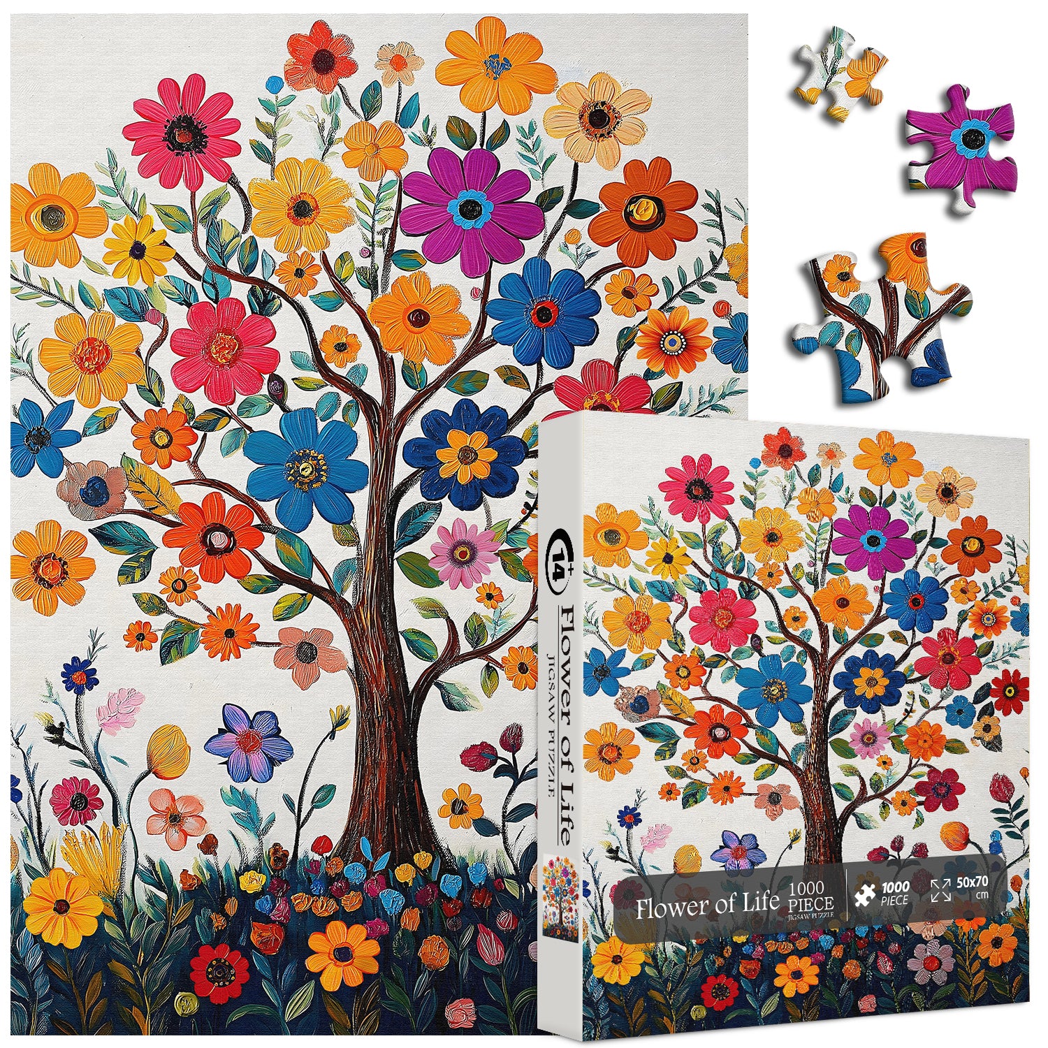 Puzzle fiore della vita puzzle 1000 pezzi
