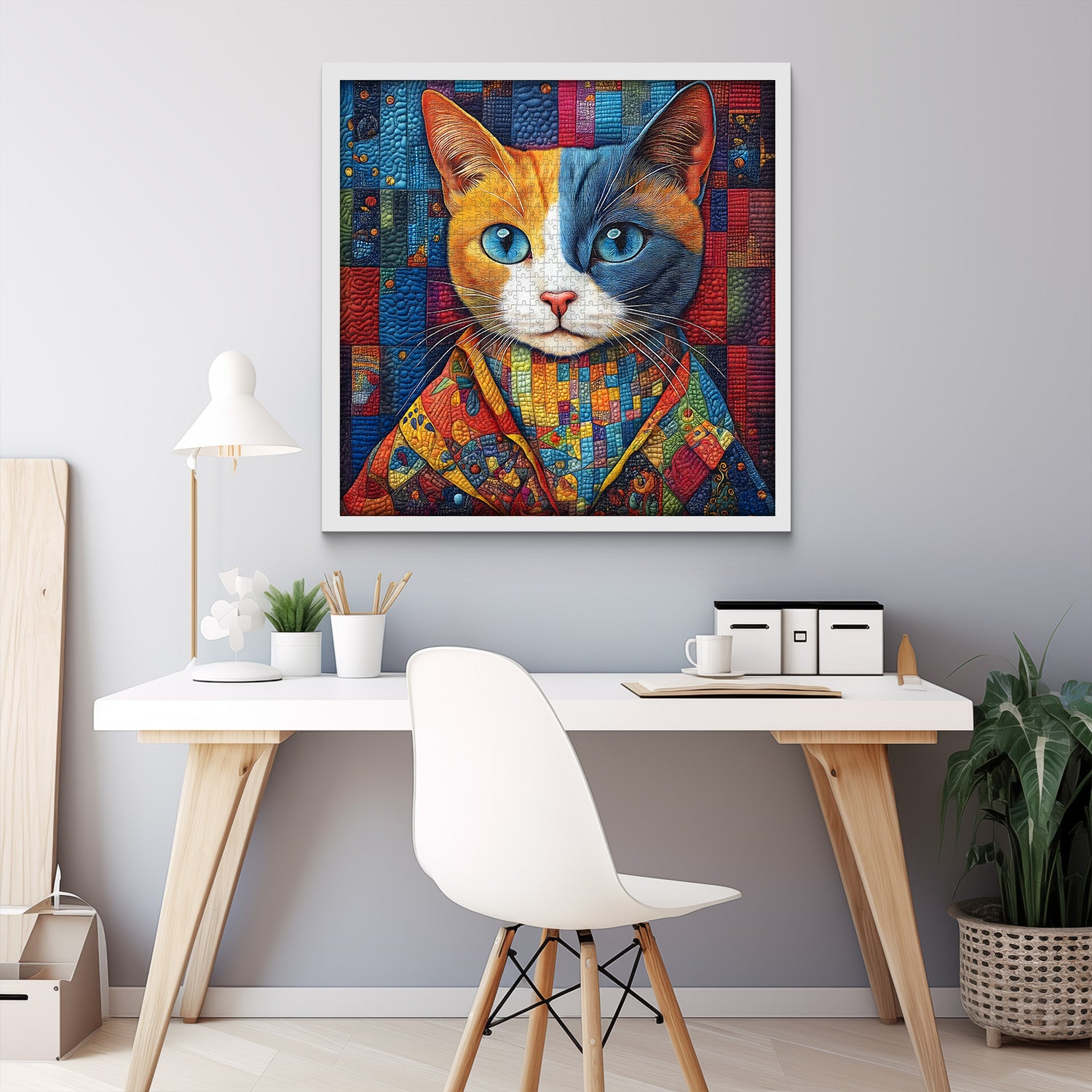 Patchwork Cat Puzzles Puzzles 1000 pièces