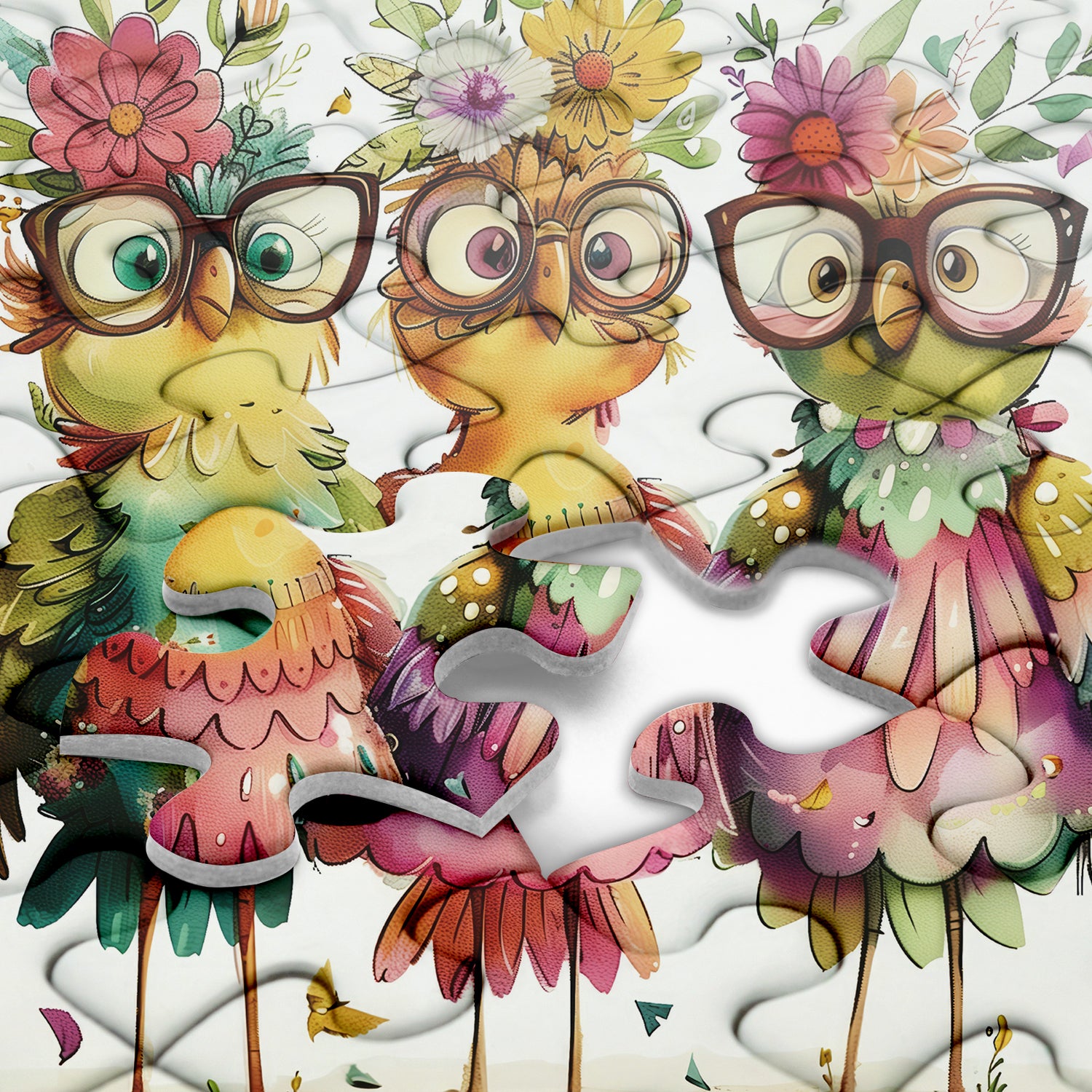 Sunny Chicken Jigsaw Puzzle 1000 Pieces