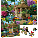 Puzzle de puzzle de jardin silencieux 1000 pièces