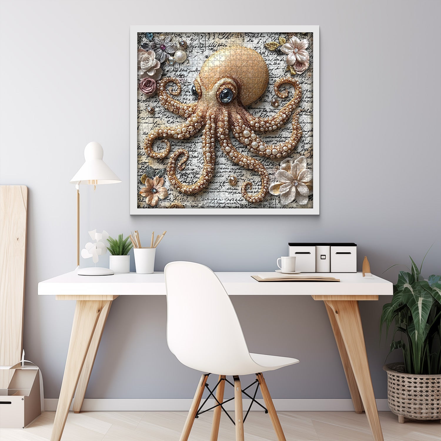Elegance Octopus Jigsaw Puzzle 1000 Pieces