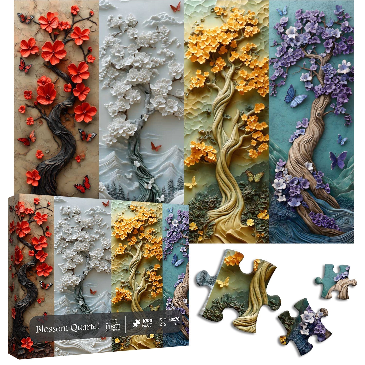 Puzzle Blossom Quartet da 1000 pezzi