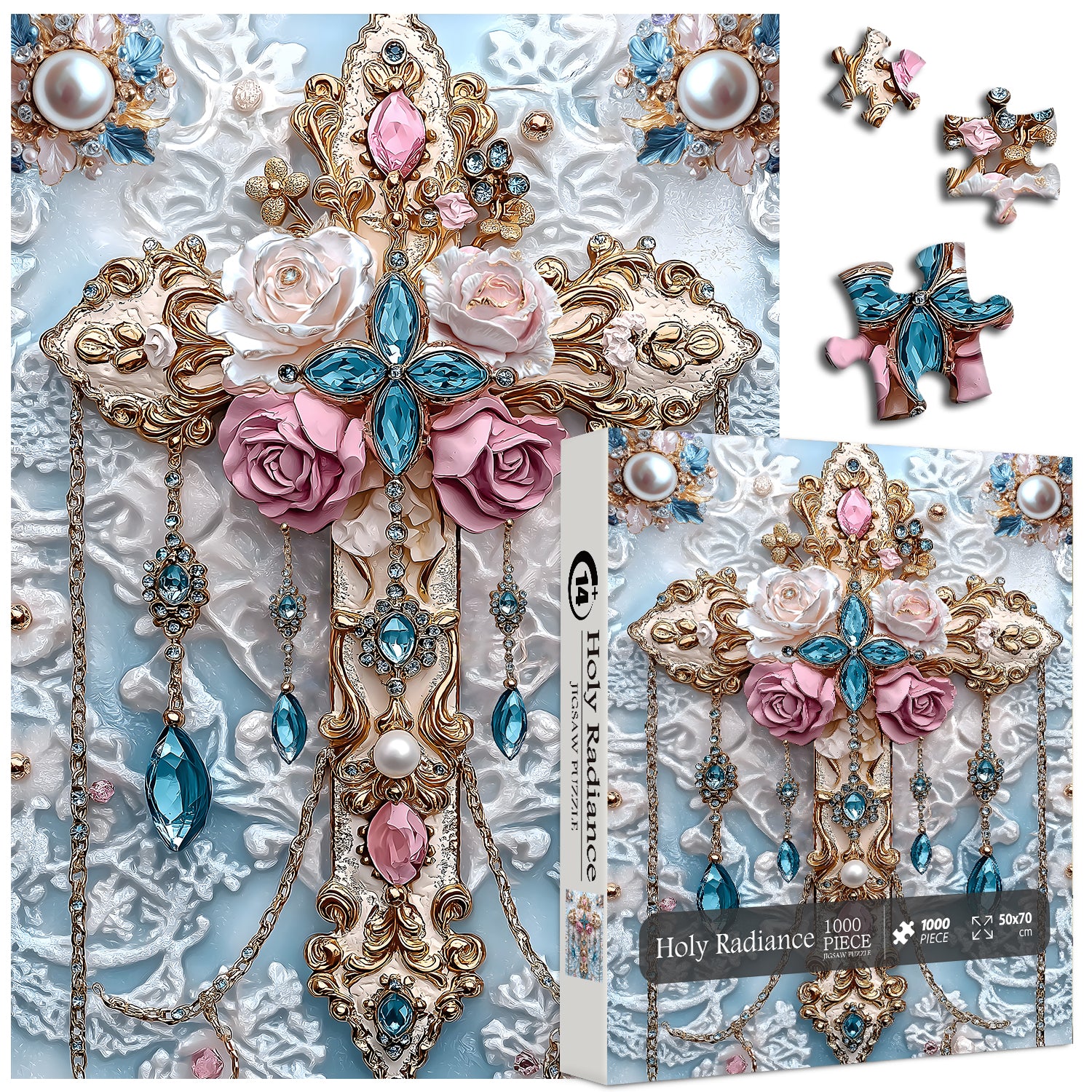 Puzzle santo radiante puzzle 1000 pezzi