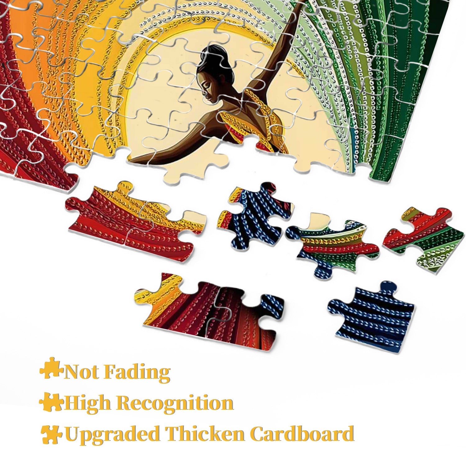 Puzzle Jigsaw di 1000 Pezzi Ragazza che Ballano