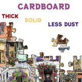Straßenblumenausstellung Jigsaw Puzzle 1000 Stücke