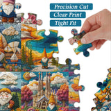 Puzzle Gnome Voyage 1000 Pièces