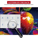 Regentropfen -Apfel -Puzzles 1000 Stücke