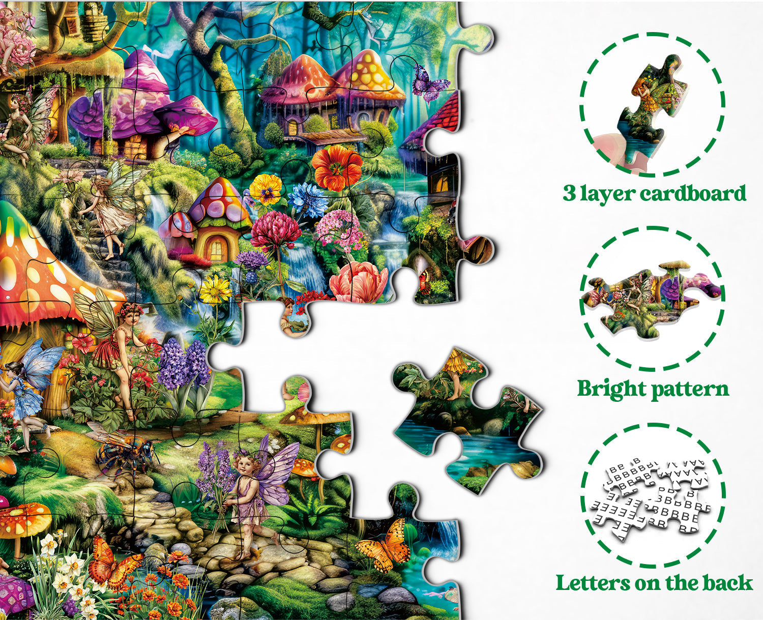 Fiore fate latte puzzle puzzle 1000 pezzi