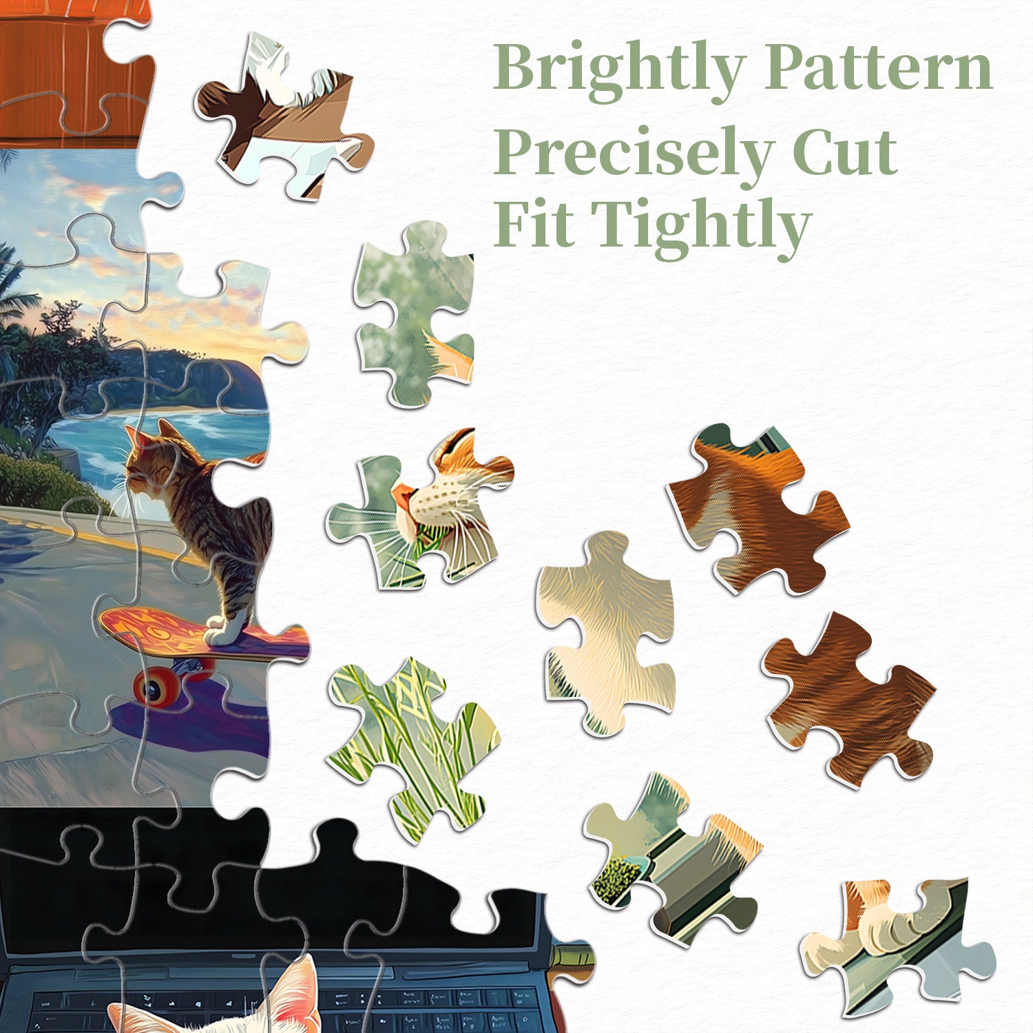 Cat's Daily Life Puzzle 1000 pièces 1000 pièces