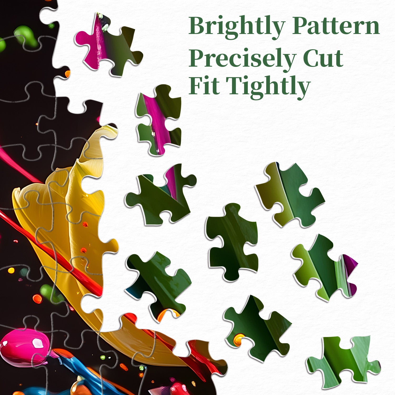Tulipani vibranti puzzle puzzle 1000 pezzi