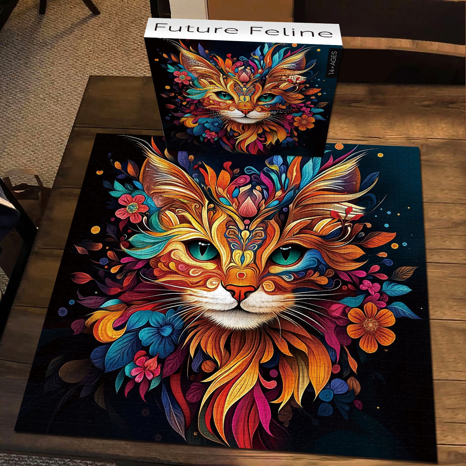 Future Feline Puzzle Puzzle 1000 pièces