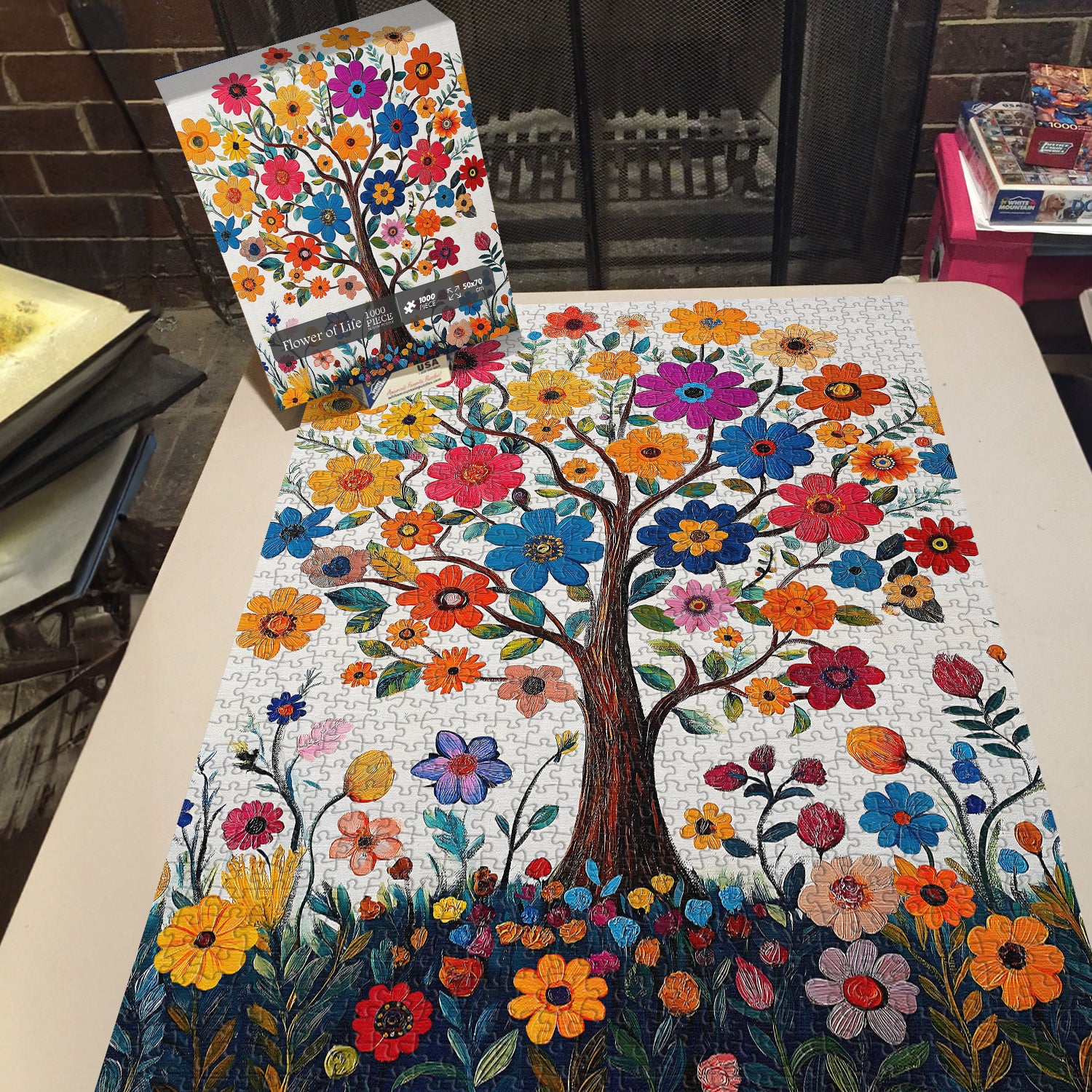 Puzzle fiore della vita puzzle 1000 pezzi