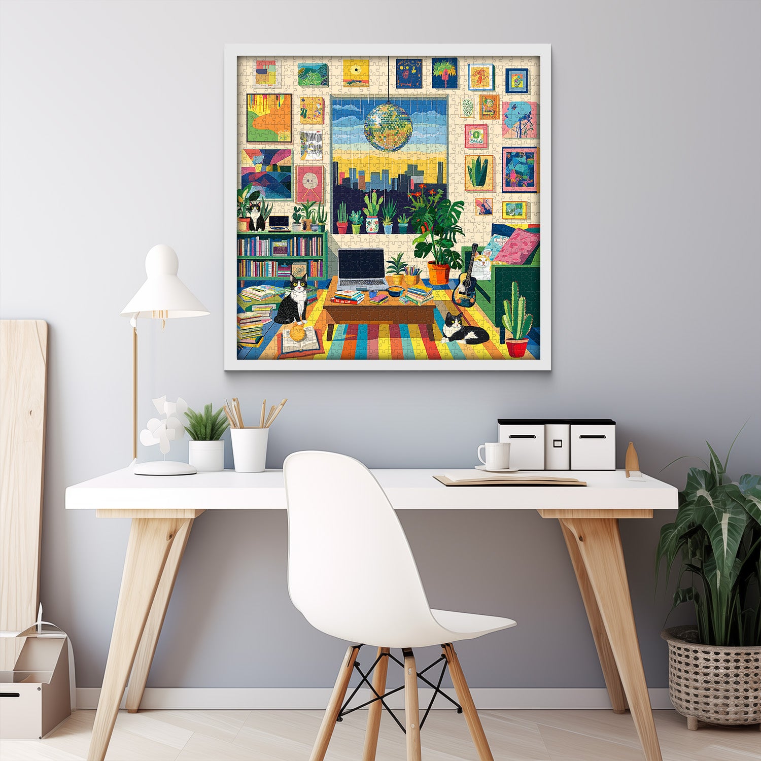 Blossom veau puzzles 1000 pièces