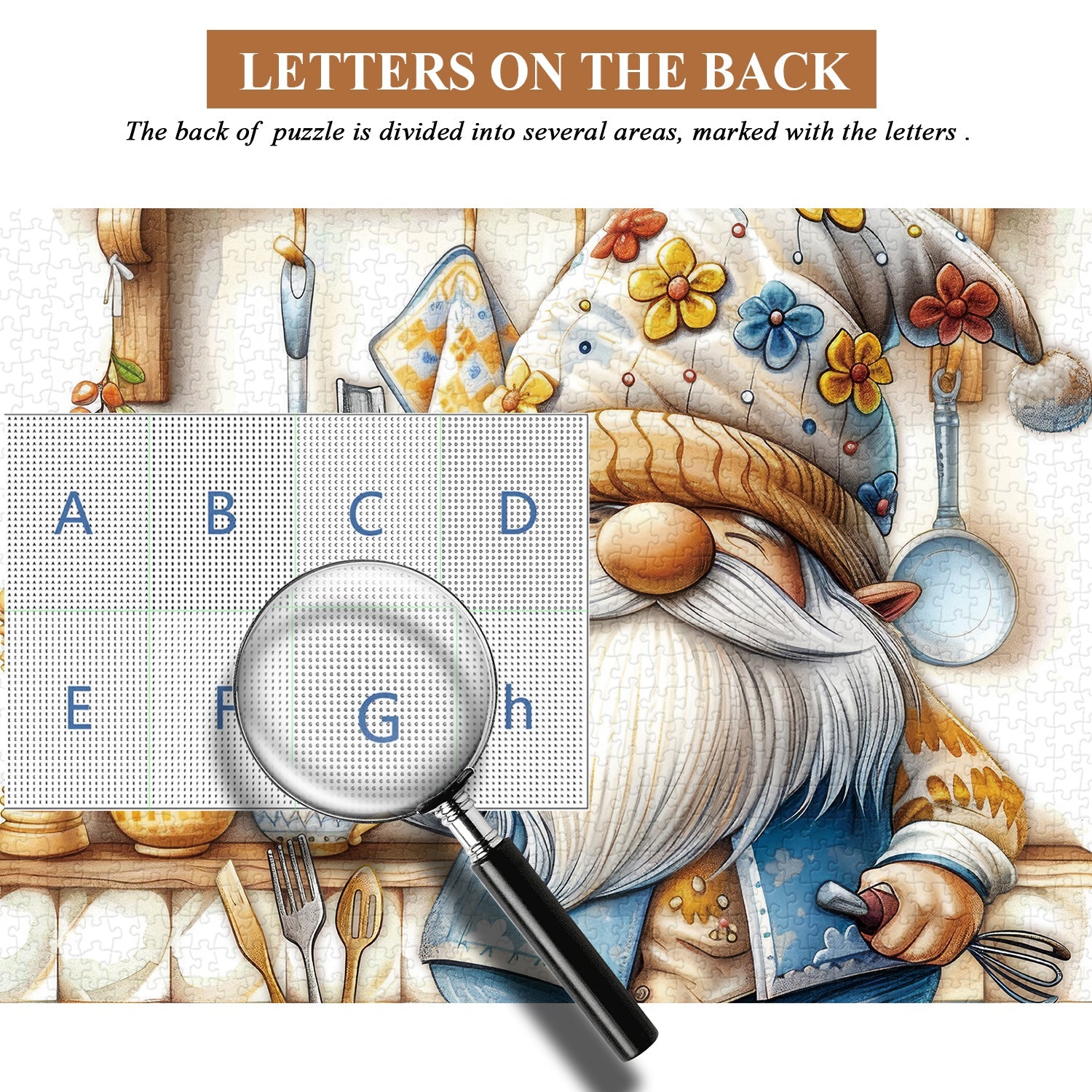 Gnome Chef Jigsaw Rätsel 1000 Stücke