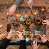 Accoglienti vasi di fiori puzzle puzzle 1000 pezzi