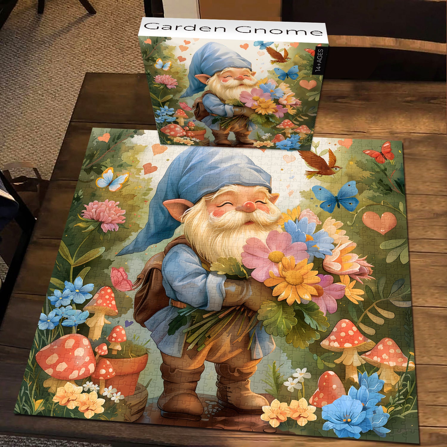 Garden Gnome Jigsaw Puzzles 1000 Pieces