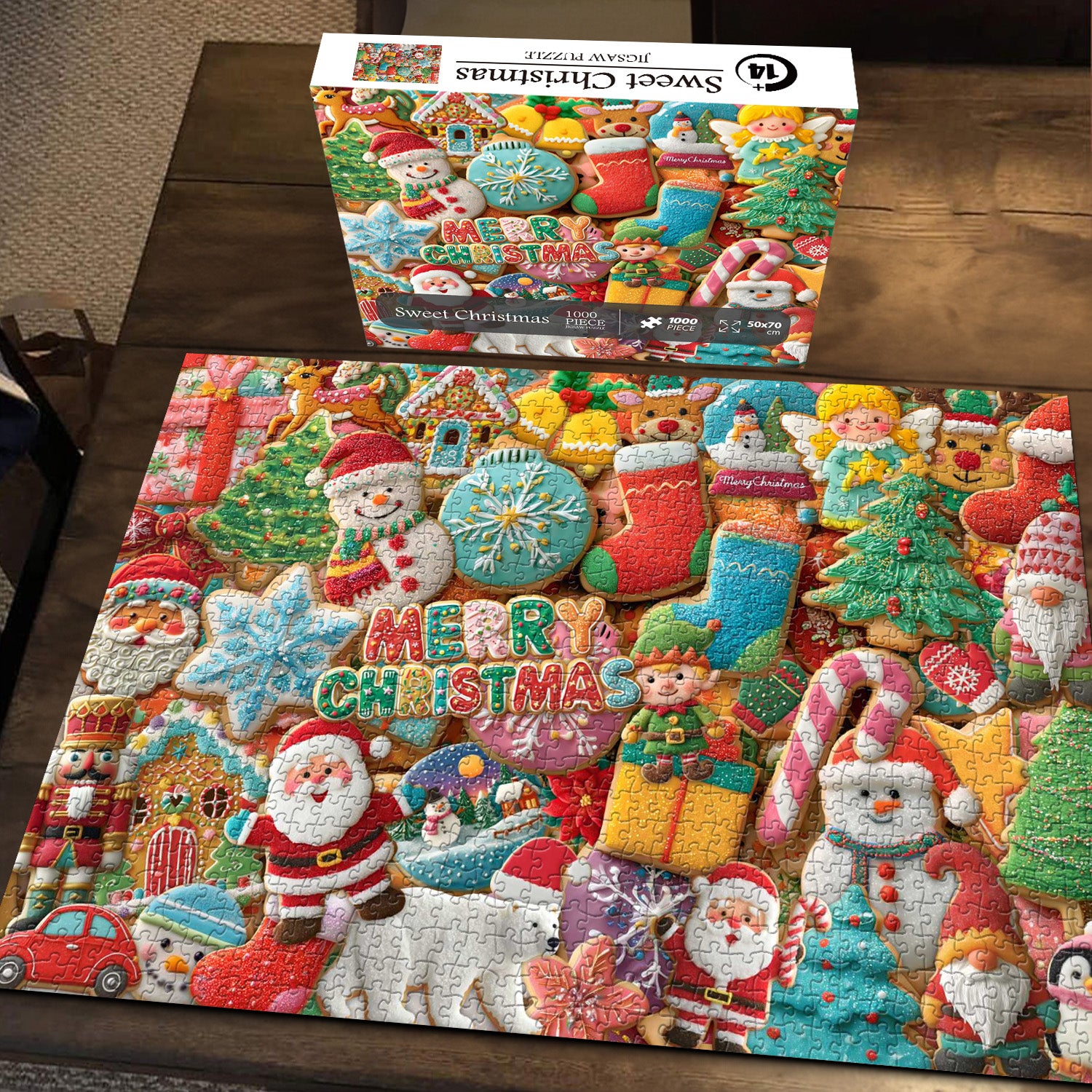 Dulce rompecabezas de Navidad Puzzle 1000 piezas