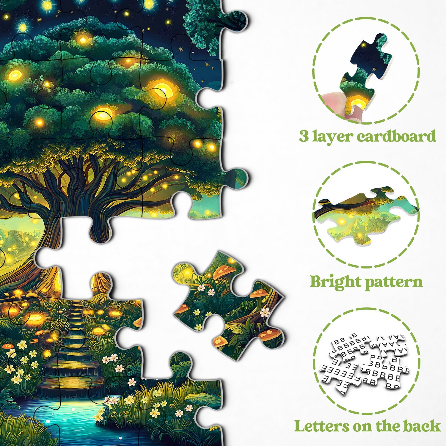 Fantasy Forest Jigsaw Puzzle 1000 piezas