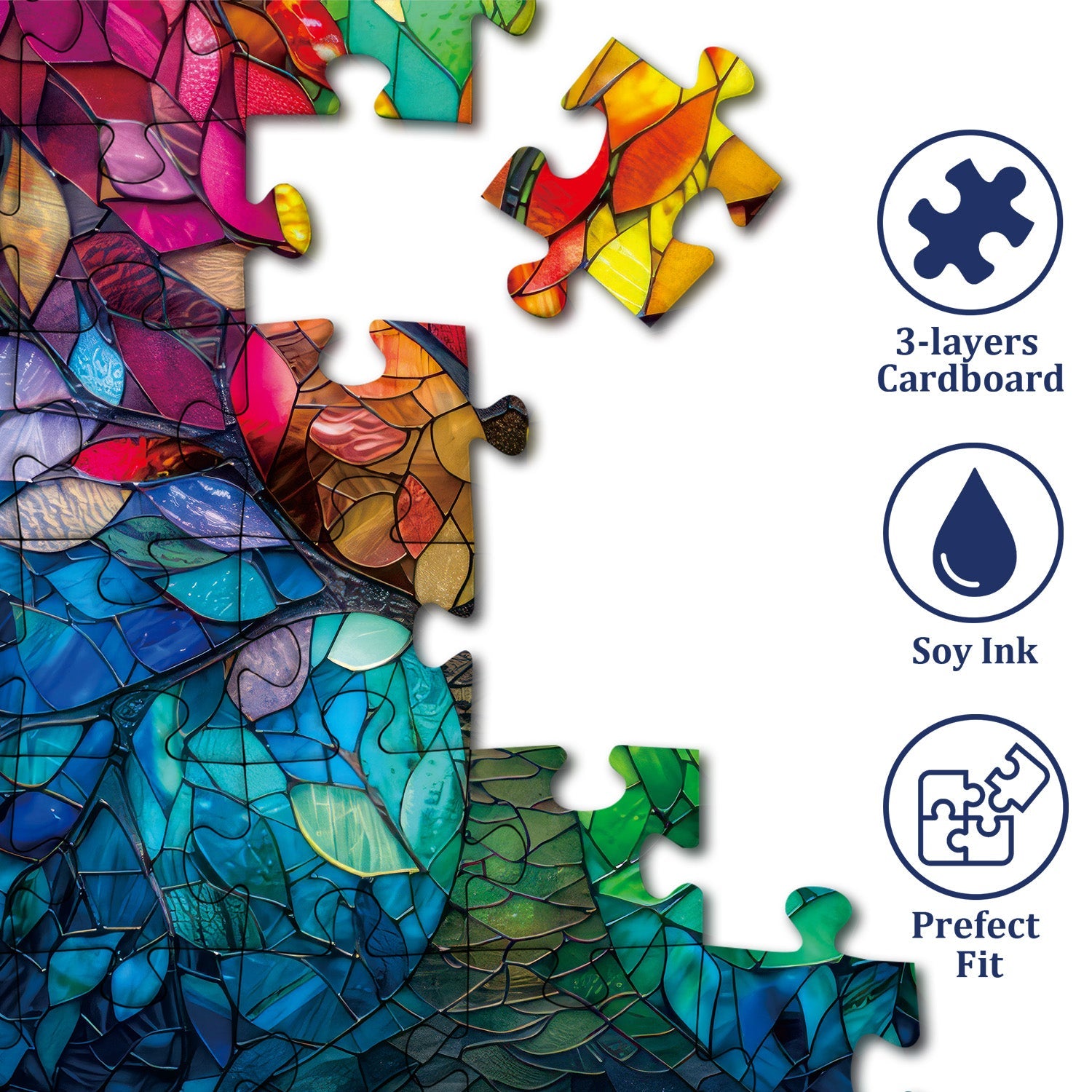 lridescent Tree Jigsaw Puzzle 1000 Pieces