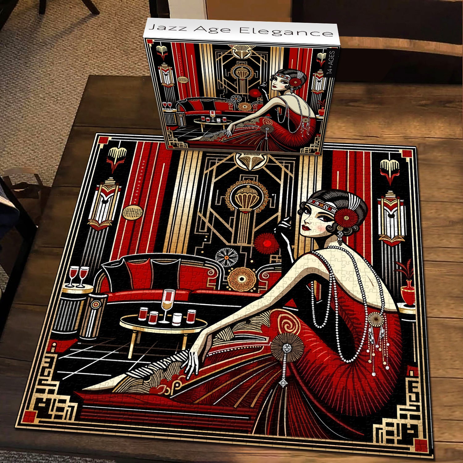 Jazz Age Elegance Puzzle 1000 pièces