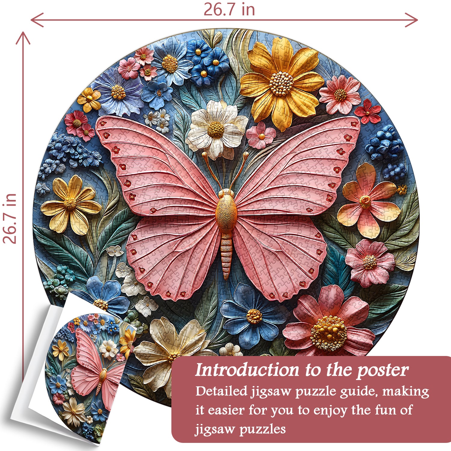 Un'ala in Bloom Bloom Puzzle 1000 pezzi