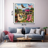 Country Melody Jigsaw Puzzle 1000 Pieces
