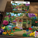 Puzzle de puzzle de jardin silencieux 1000 pièces
