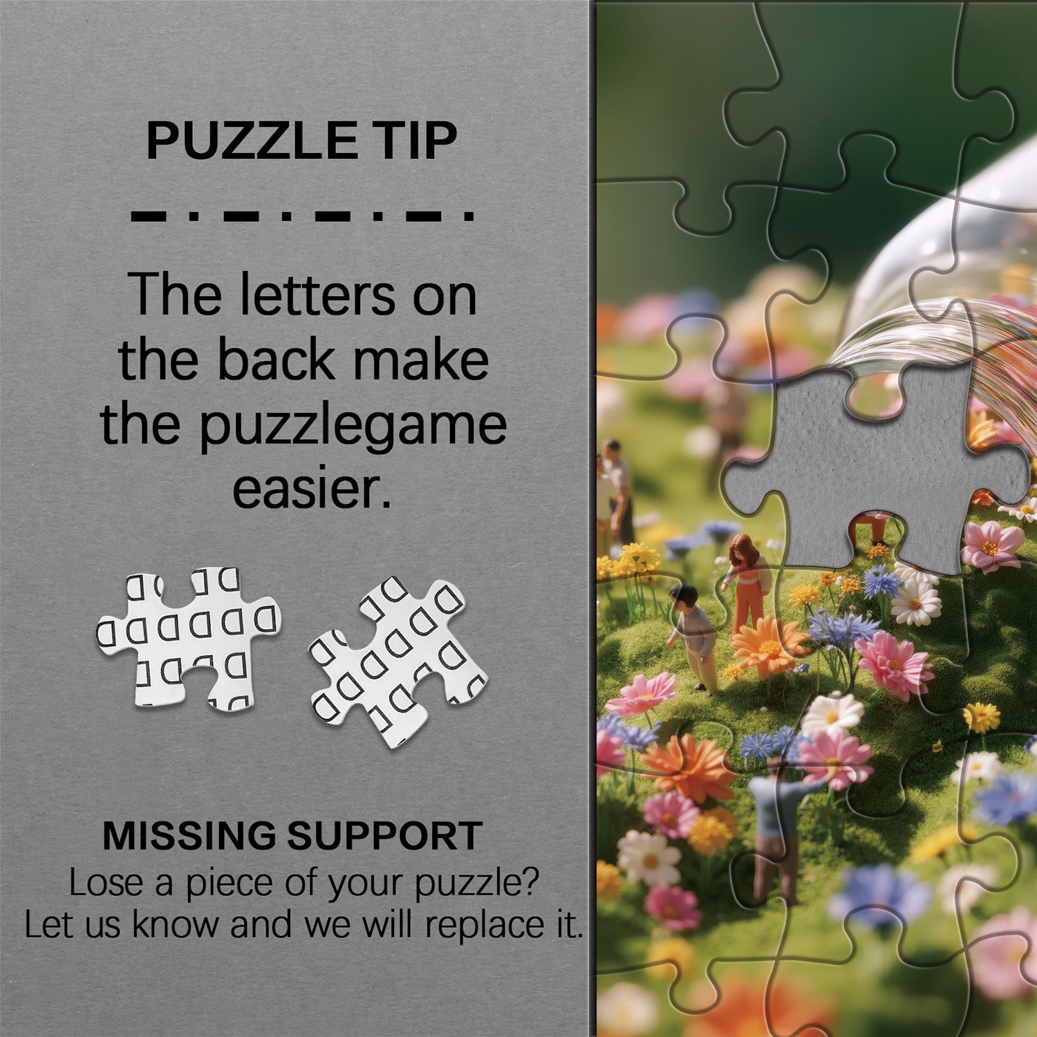 Blossom veau puzzles 1000 pièces