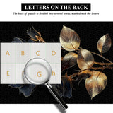 Puzzle da 1000 pezzi Rosa Oro Nero