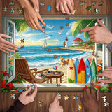Colorful Coast Jigsaw Puzzles 1000 Pieces