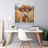 Puzzle à puzzle à molleton à couronne florale 1000 pièces