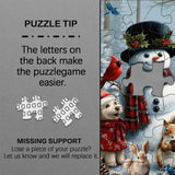 Jolly Snowman Friends Jigsaw Puzzle 1000 Piece