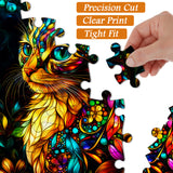 Mystic Floral Cat Puzzle 1000 pièces