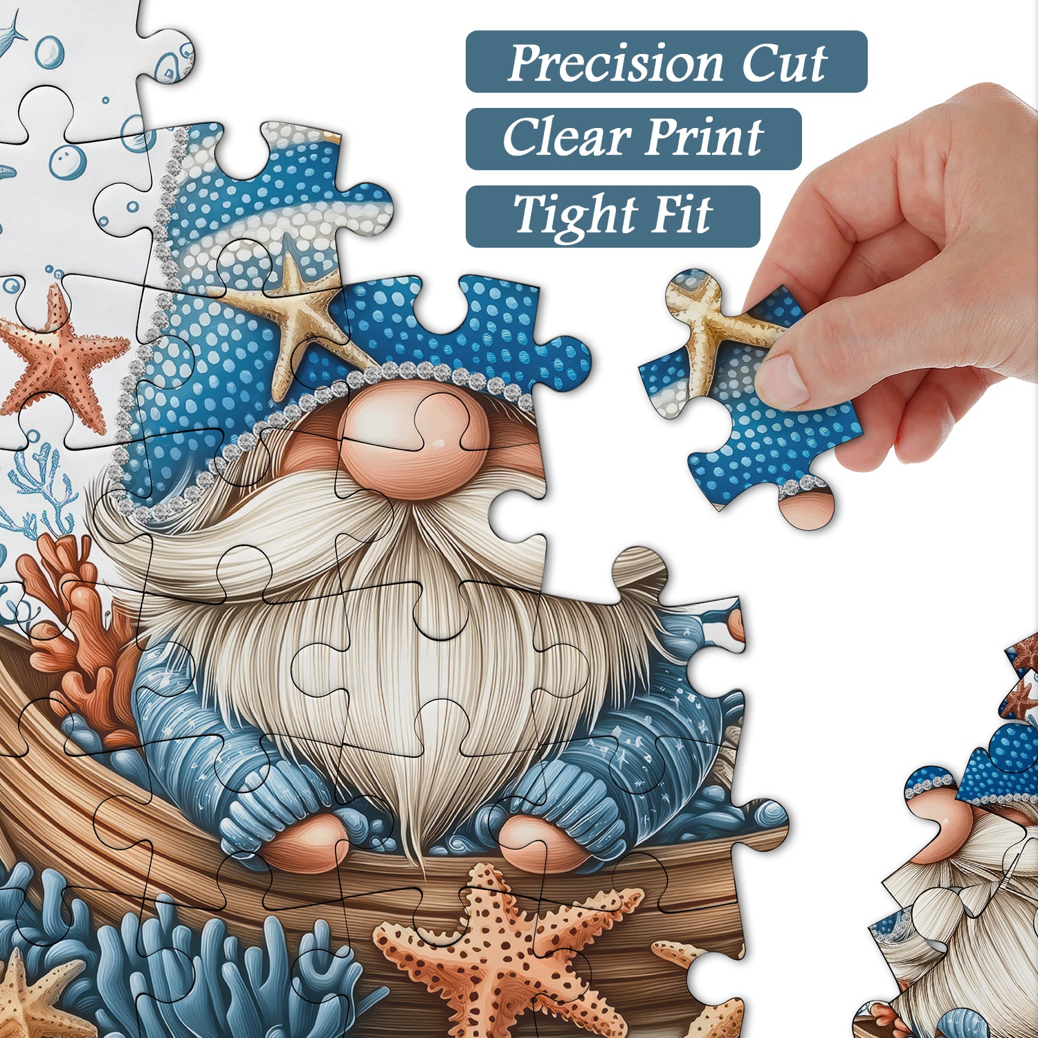 Puzzle de puzzle Gnome à voile 1000 pièces